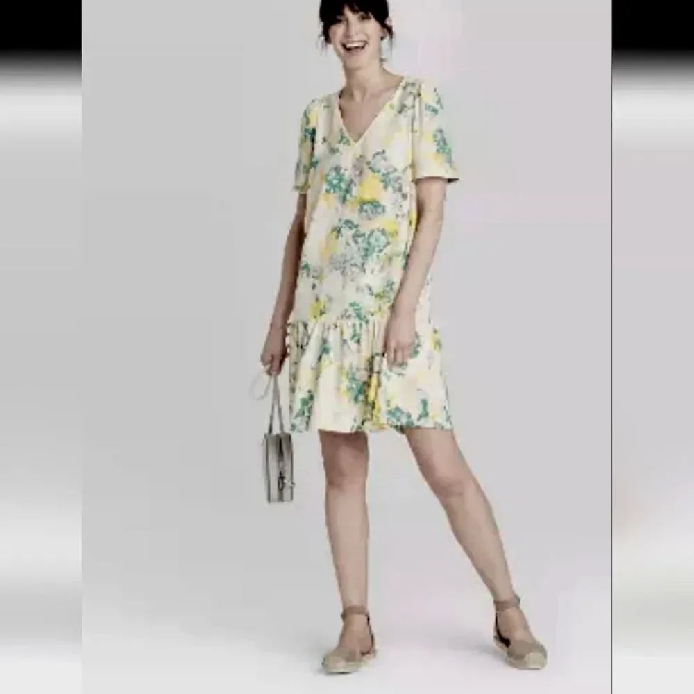 NWT A New Day Ruffled Shift Dress